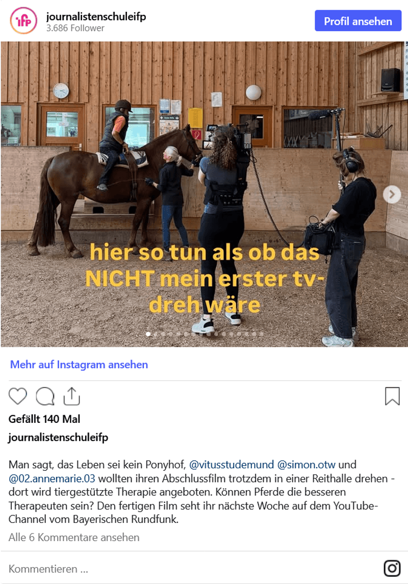 Vorschaubild Instagram-Reel